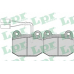 05P022 LPR Комплект тормозных колодок, дисковый тормоз