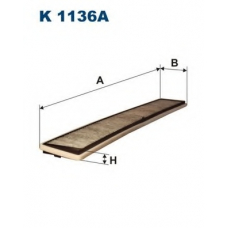 K1136A FILTRON Фильтр, воздух во внутренном пространстве