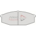 ADB0391 COMLINE Комплект тормозных колодок, дисковый тормоз