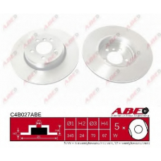 C4B027ABE ABE Тормозной диск