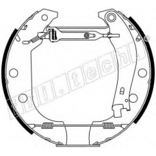 16043 fri.tech. Комплект тормозных колодок