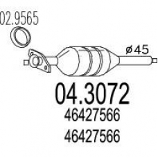 04.3072 MTS Катализатор