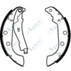 SHU596 APEC Тормозные колодки