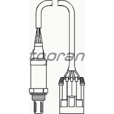 206 195 TOPRAN Лямбда-зонд