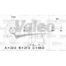 433371 VALEO Генератор