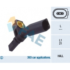 78065 FAE Датчик, частота вращения колеса