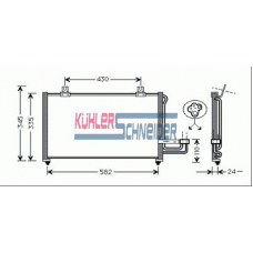 5220501 KUHLER SCHNEIDER Конденсатор, кондиционер