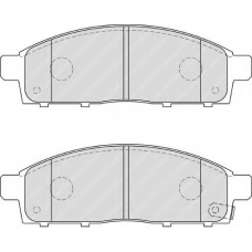 FDB4023 FERODO Комплект тормозных колодок, дисковый тормоз
