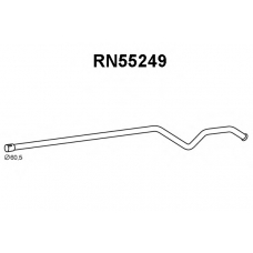 RN55249 VENEPORTE Труба выхлопного газа