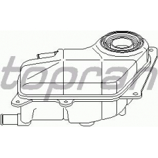 110 370 TOPRAN Компенсационный бак, охлаждающая жидкость