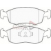 ADB0139 COMLINE Комплект тормозных колодок, дисковый тормоз