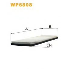 WP6808 WIX Фильтр, воздух во внутренном пространстве