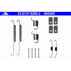 03.0137-9289.2 ATE Комплектующие, тормозная колодка