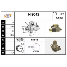 NI9042 SNRA Стартер