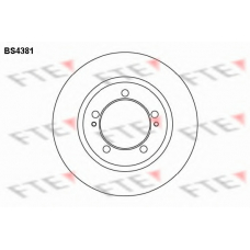 BS4381 FTE Тормозной диск