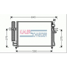 5720131 KUHLER SCHNEIDER Конденсатор, кондиционер