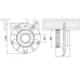 WB1326 TREVI AUTOMOTIVE Комплект подшипника ступицы колеса