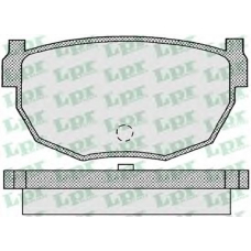 05P945 LPR Комплект тормозных колодок, дисковый тормоз