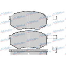 AC058374D AC Delco Комплект тормозных колодок, дисковый тормоз