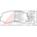 36151 ABS Комплект тормозных колодок, дисковый тормоз