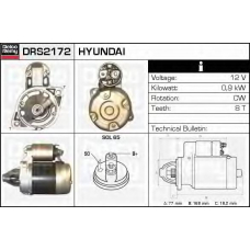 DRS2172 DELCO REMY Стартер