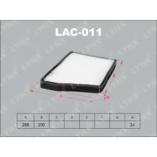 LAC-011 LYNX Cалонный фильтр
