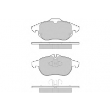 12-1402 E.T.F. Комплект тормозных колодок, дисковый тормоз