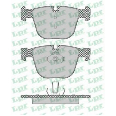 05P1367 LPR Комплект тормозных колодок, дисковый тормоз