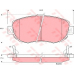 GDB3235 TRW Комплект тормозных колодок, дисковый тормоз
