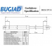 BGS10714 BUGIAD Газовая пружина, крышка багажник