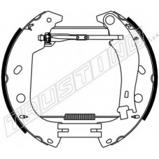 6373 TRUSTING Комплект тормозных колодок