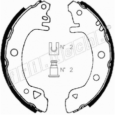 17408 fri.tech. Комплект тормозных колодок