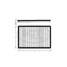 SA 1190 SCT Фильтр, воздух во внутренном пространстве