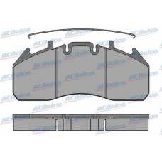 AC0581325D AC Delco Комплект тормозных колодок, дисковый тормоз