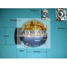 14-7006 AUTO AIR GLOUCESTER Компрессор, кондиционер