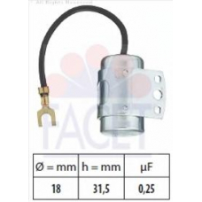 0.0390 FACET Конденсатор, система зажигания