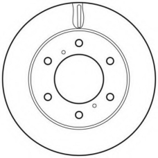 562695JC JURID Тормозной диск
