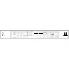 OEF401 STANDARD Комплект проводов зажигания