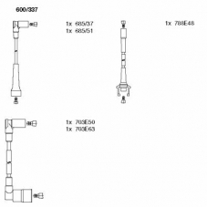 600/337 BREMI Комплект проводов зажигания