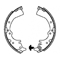 MFR237 MINTEX Комплект тормозных колодок