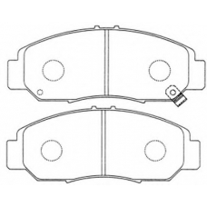 FP0787 FIT Комплект тормозных колодок, дисковый тормоз