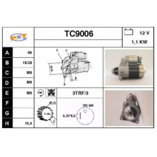 TC9006 SNRA Стартер