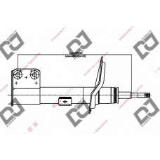 DS1375GS DJ PARTS Амортизатор