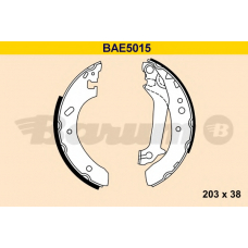 BAE5015 BARUM Комплект тормозных колодок