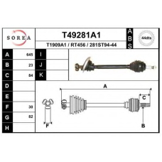 T49281A1 EAI Приводной вал