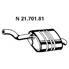 21.701.81 EBERSPACHER Глушитель выхлопных газов конечный