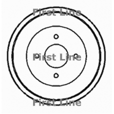 FBR758 FIRST LINE Тормозной барабан