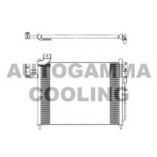 103692 AUTOGAMMA Конденсатор, кондиционер