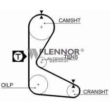 4922 FLENNOR Ремень ГРМ