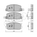 822-498-0 CIFAM Комплект тормозных колодок, дисковый тормоз